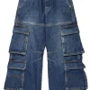 DIESEL Jeans straight scuro sfumato - D-Sire Cargo | Bambino Jeans | Denim-Mania