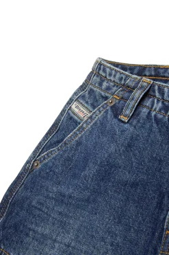 DIESEL Jeans straight scuro sfumato - D-Sire Cargo | Bambino Jeans | Denim-Mania