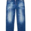DSQUARED2 Jeans straight sfumato con macchie - 642 | Bambino Jeans | Denim-Mania