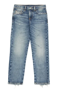 DIESEL Jeans straight sfumato con abrasioni - 2020 D-Viker | Bambino Denim-Mania | Denim-Mania