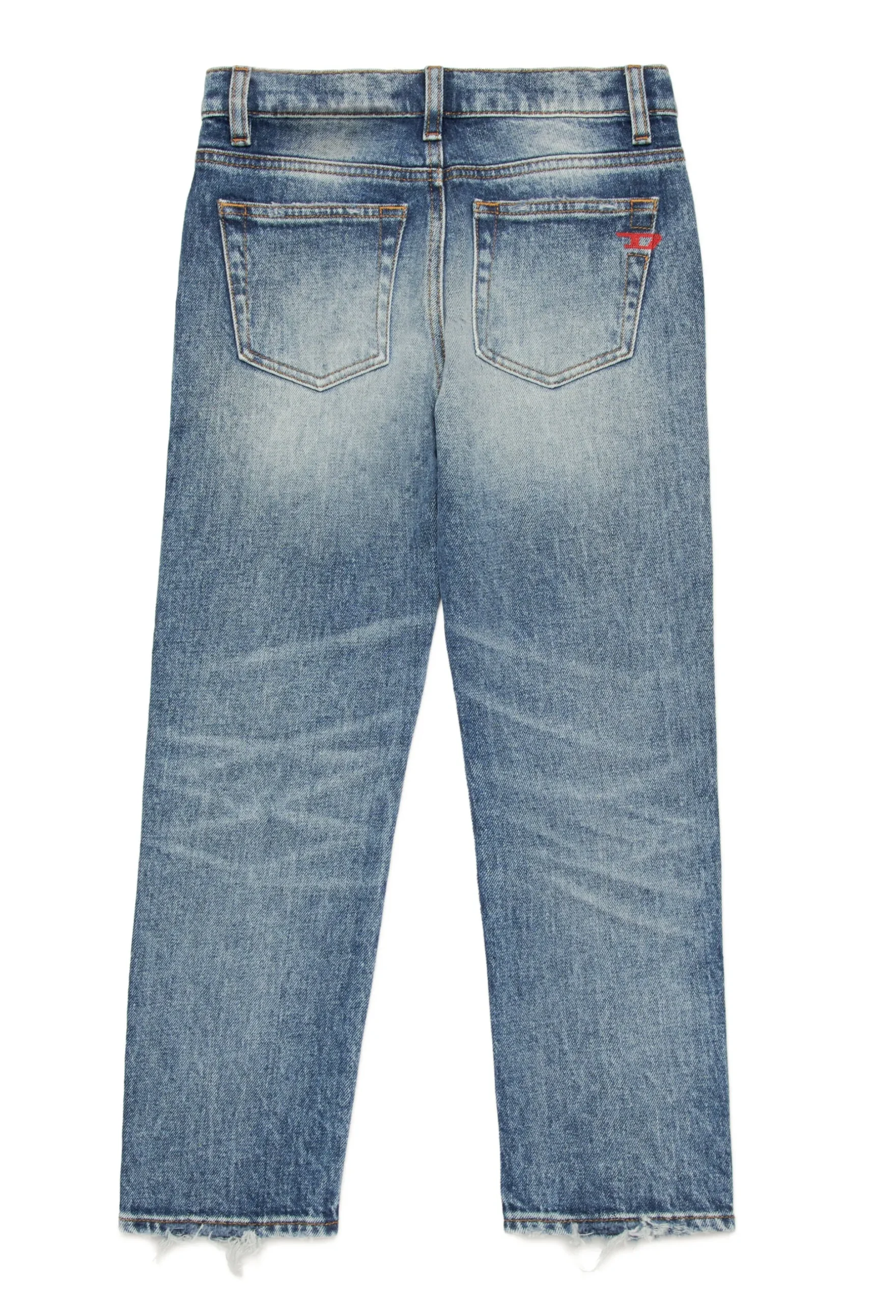 DIESEL Jeans straight sfumato con abrasioni - 2020 D-Viker | Bambino Denim-Mania | Denim-Mania