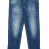 DIESEL Jeans tapered blu medio con strappi - D-Lucas | Bambino Denim-Mania | Denim-Mania