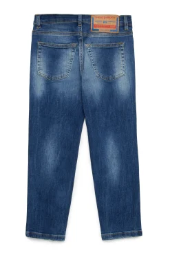 DIESEL Jeans tapered blu medio con strappi - D-Lucas | Bambino Denim-Mania | Denim-Mania