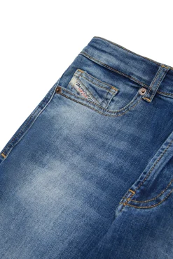 DIESEL Jeans tapered blu medio con strappi - D-Lucas | Bambino Denim-Mania | Denim-Mania
