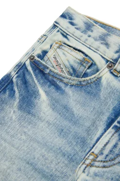 DIESEL Jeans tapered marmorizzato con strappi - D-Lucas | Bambino Denim-Mania | Denim-Mania
