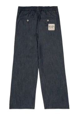 N°21 Jeans wide leg in denim chambray | Bambino Party Looks | Party Looks