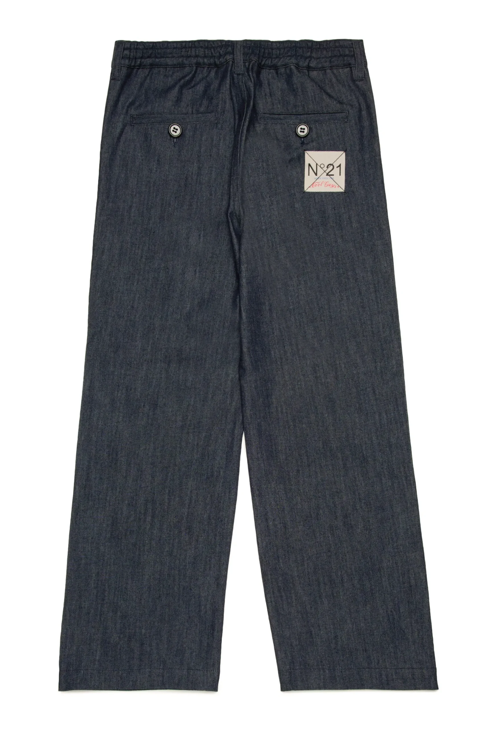 N°21 Jeans wide leg in denim chambray | Bambino Party Looks | Party Looks