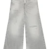 DIESEL JoggJeans® flare grigio con strappi - 1978 | Bambino Jeans | Denim-Mania