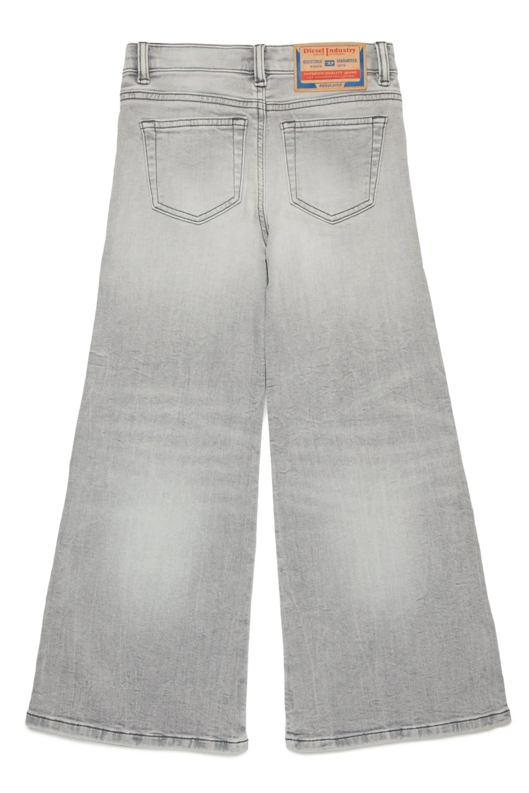 DIESEL JoggJeans® flare grigio con strappi - 1978 | Bambino Jeans | Denim-Mania