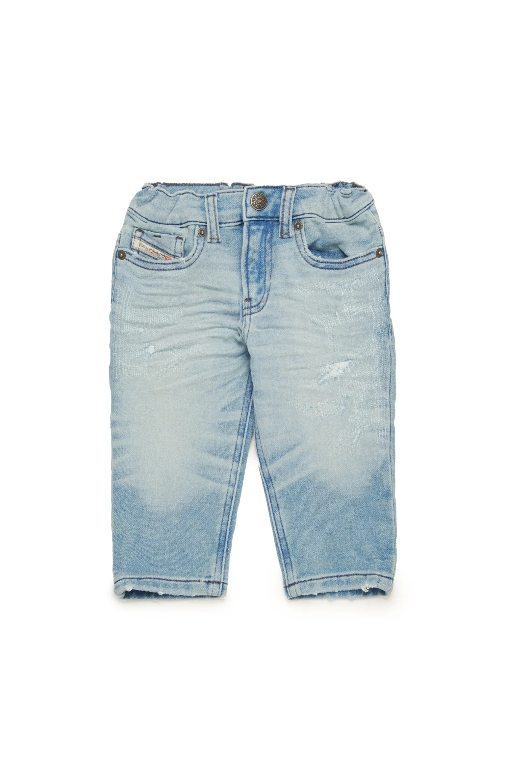 DIESEL JoggJeans® regular chiaro con rotture - D-Gale-B | Bambino Jeans | Denim-Mania