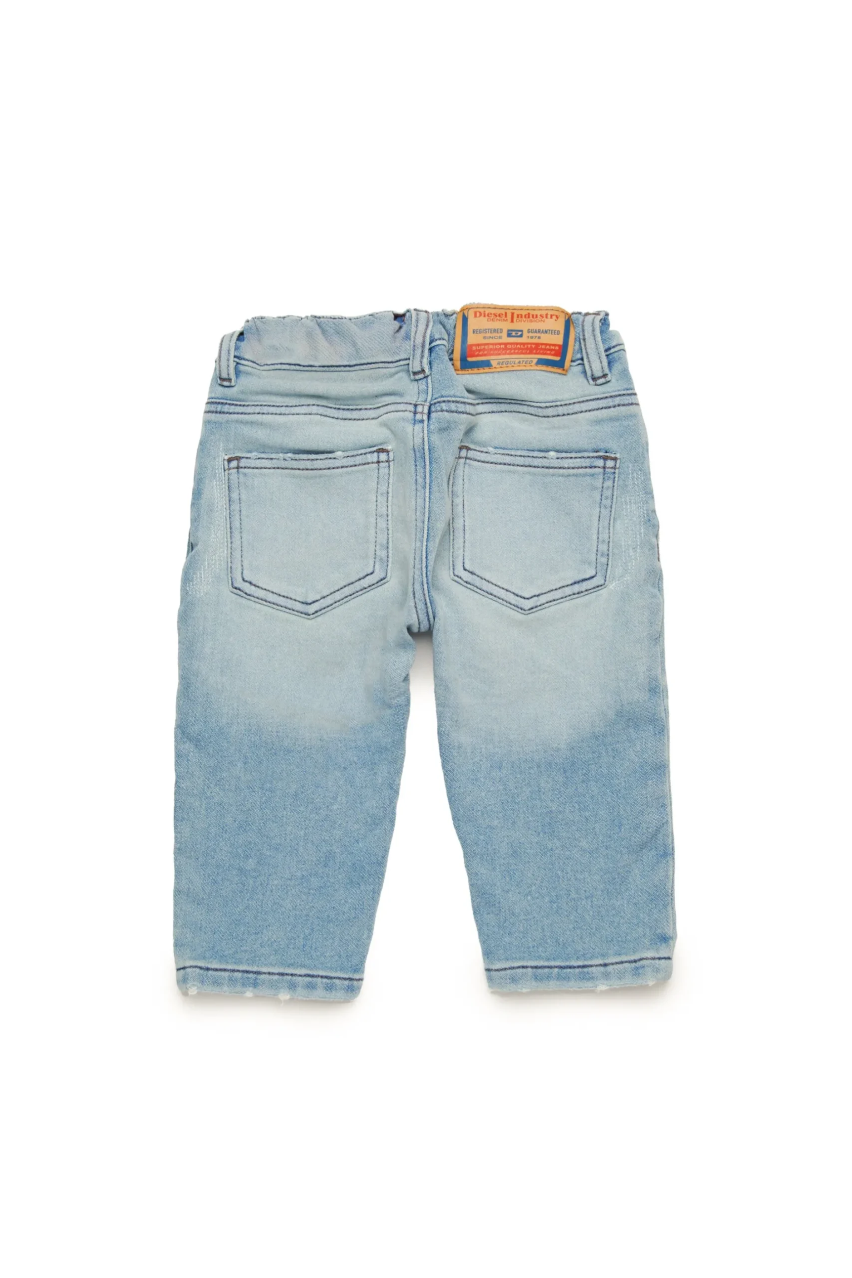DIESEL JoggJeans® regular chiaro con rotture - D-Gale-B | Bambino Jeans | Denim-Mania