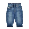 DIESEL JoggJeans® relaxed blu medio con rotture - D-Marcie-B | Bambino Jeans | Denim-Mania