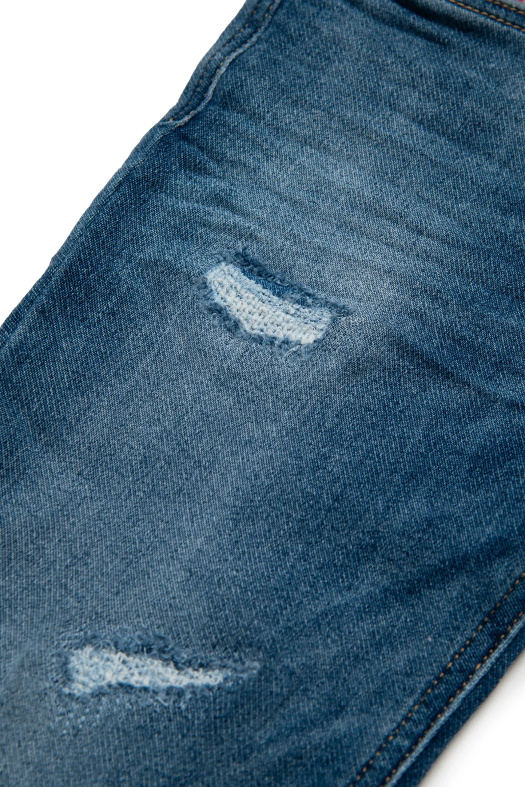 DIESEL JoggJeans® skinny blu medio con rotture - 1979 Sleenker | Bambino Denim-Mania | Denim-Mania
