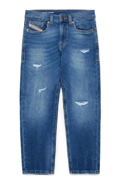 DIESEL JoggJeans® straight blu medio con rotture - 2010 | Bambino Denim-Mania | Denim-Mania