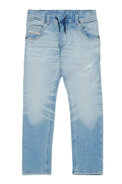 DIESEL JoggJeans® tapered chiaro con rotture - Krooley | Bambino Denim-Mania | Denim-Mania