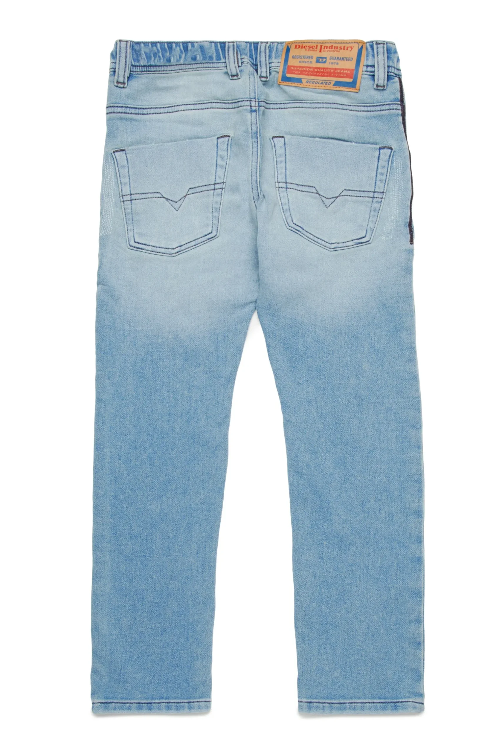 DIESEL JoggJeans® tapered chiaro con rotture - Krooley | Bambino Denim-Mania | Denim-Mania