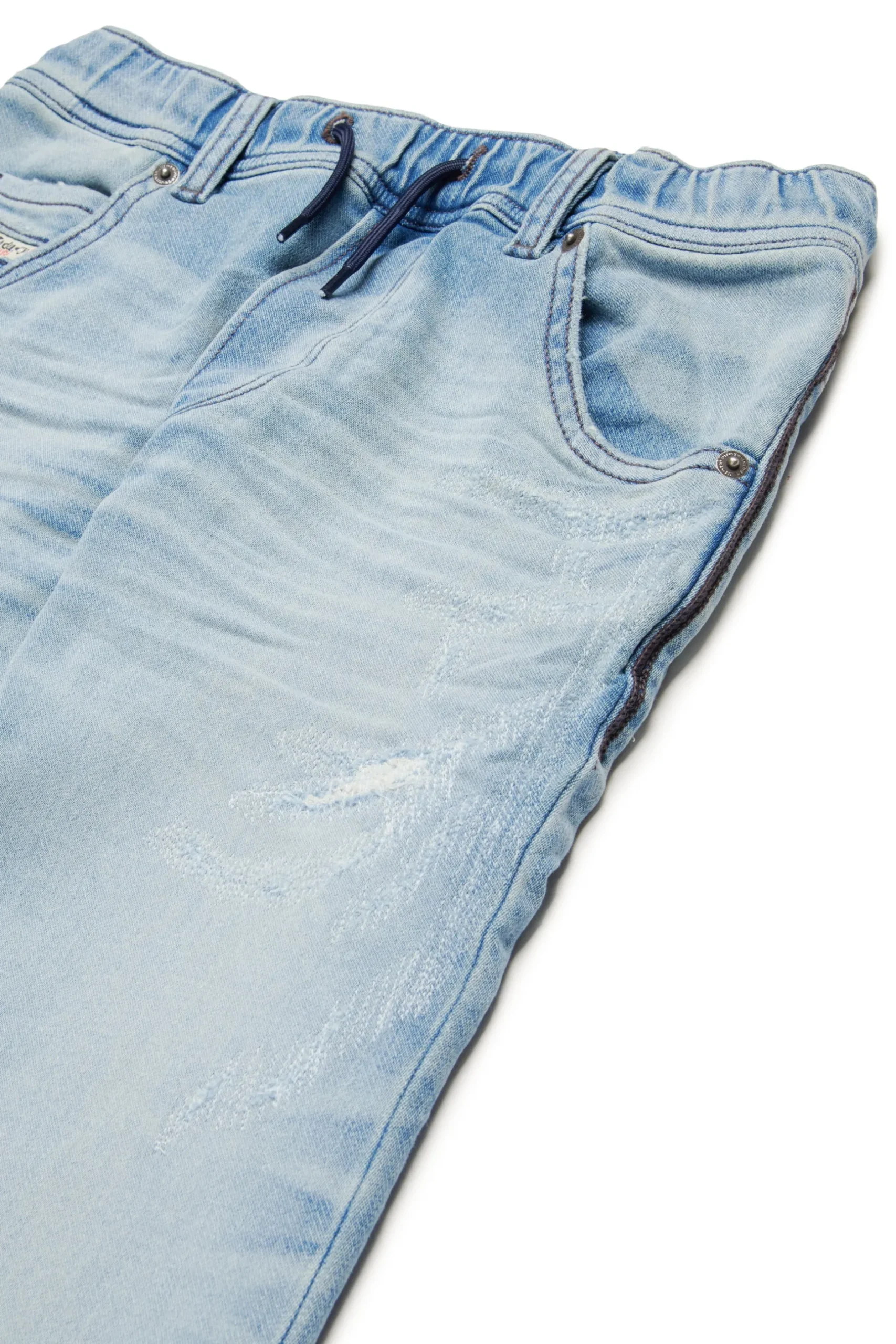 DIESEL JoggJeans® tapered chiaro con rotture - Krooley | Bambino Denim-Mania | Denim-Mania