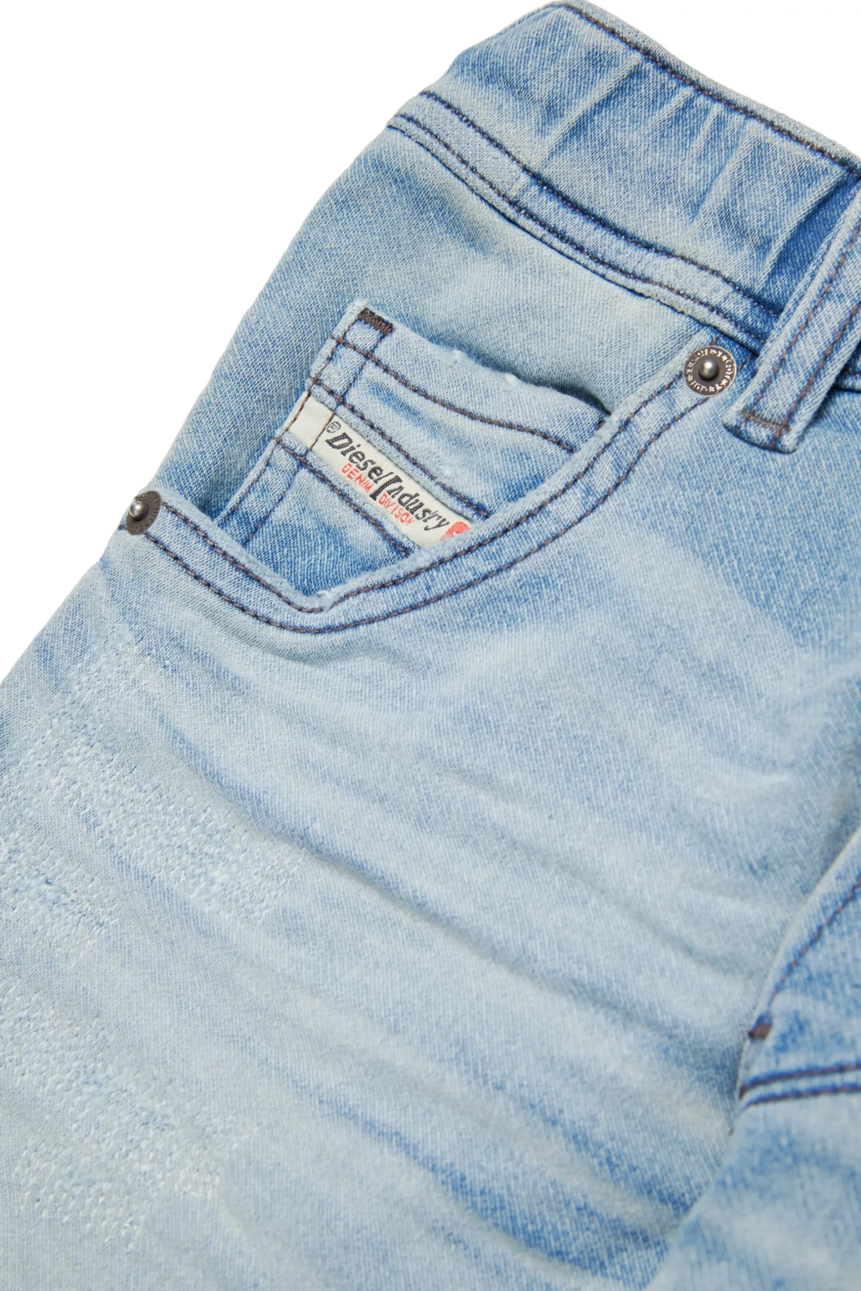 DIESEL JoggJeans® tapered chiaro con rotture - Krooley | Bambino Denim-Mania | Denim-Mania