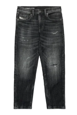 DIESEL JoggJeans® tapered nero effetto used - D-Lucas | Bambino Denim-Mania | Denim-Mania