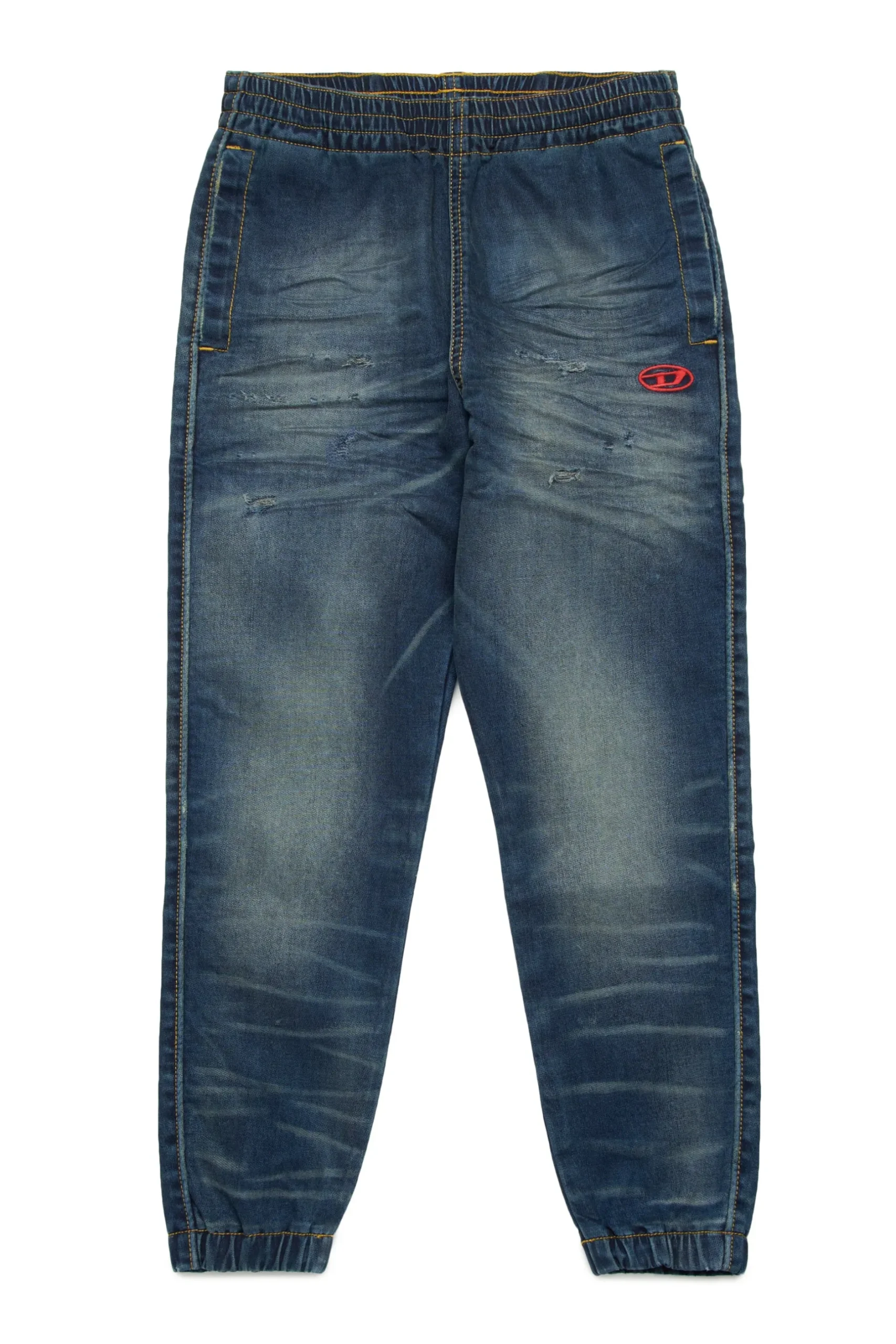 DIESEL JoggJeans® tapered scuro effetto vintage - Plab | Bambino Jeans