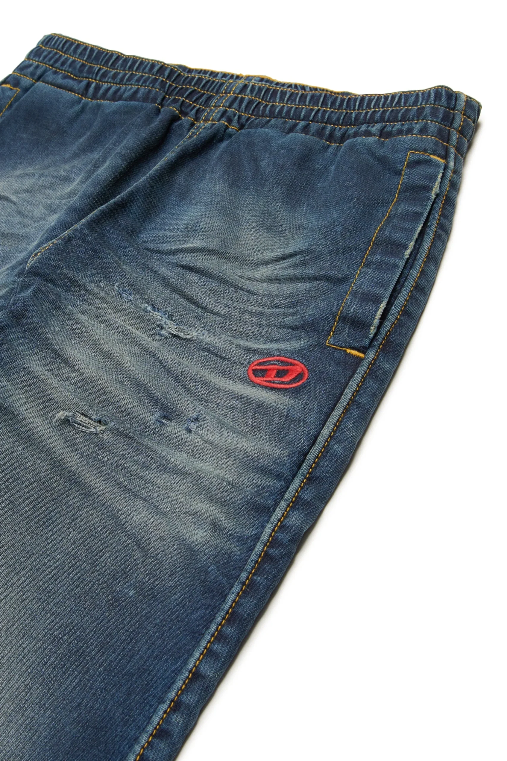 DIESEL JoggJeans® tapered scuro effetto vintage - Plab | Bambino Jeans