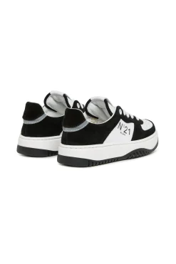 N°21 Leather low trainers with logo | Bambino Sneakers | Sneakers