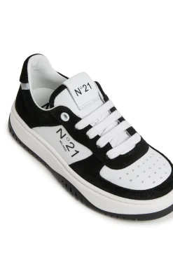 N°21 Leather low trainers with logo | Bambino Sneakers | Sneakers