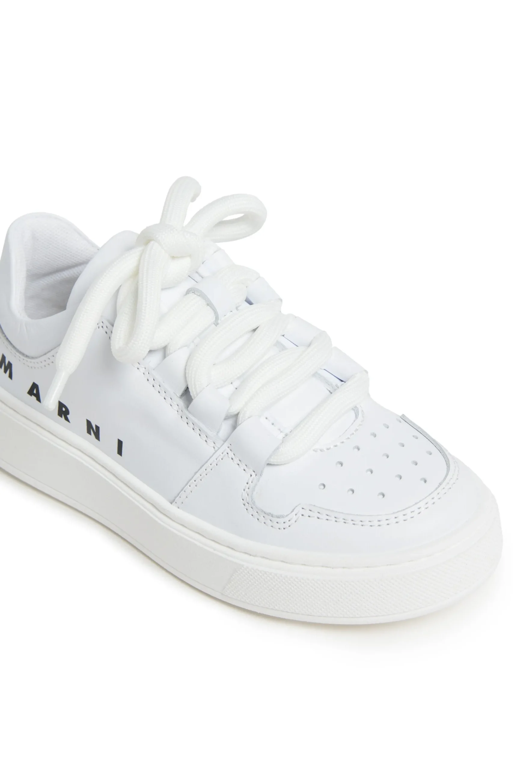 MARNI Leather low trainers with logo | Bambino Sneakers | Sneakers