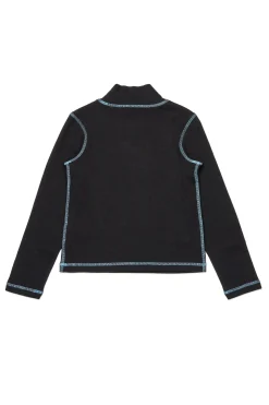 DIESEL Lupetto a costine con logo oval D | T-Shirts
