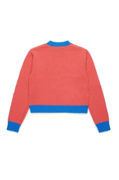 MARNI Maglione girocollo in misto lana-cashmere colorblock | Bambino Maglieria | Logomania