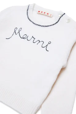 MARNI Maglione girocollo in misto lana-cashmere | Maglieria