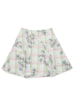 MARNI Minigonna in popeline allover Greenhouse | Gonne