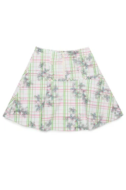 MARNI Minigonna in popeline allover Greenhouse | Gonne