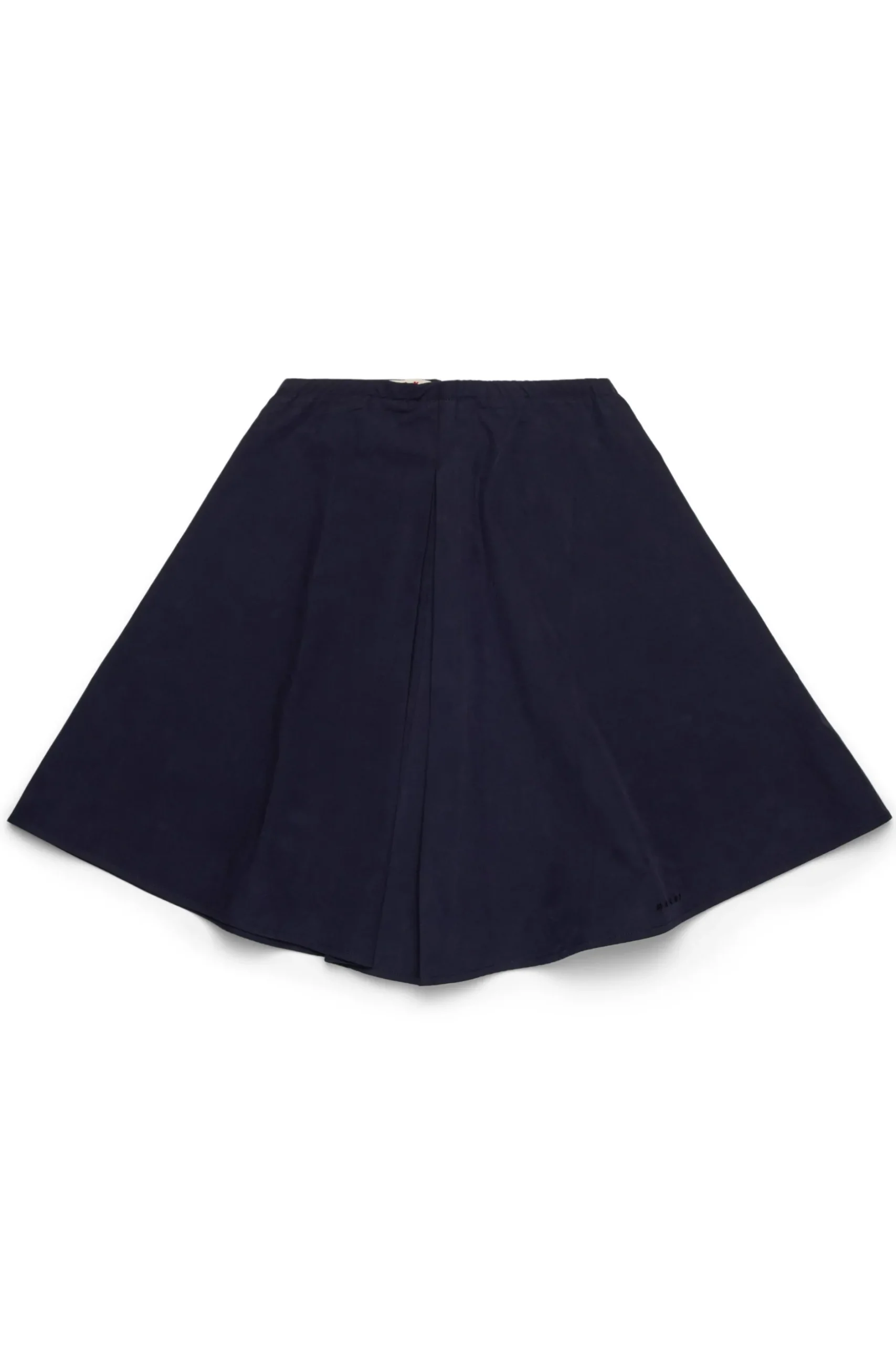 MARNI Minigonna in popeline con logo | Gonne