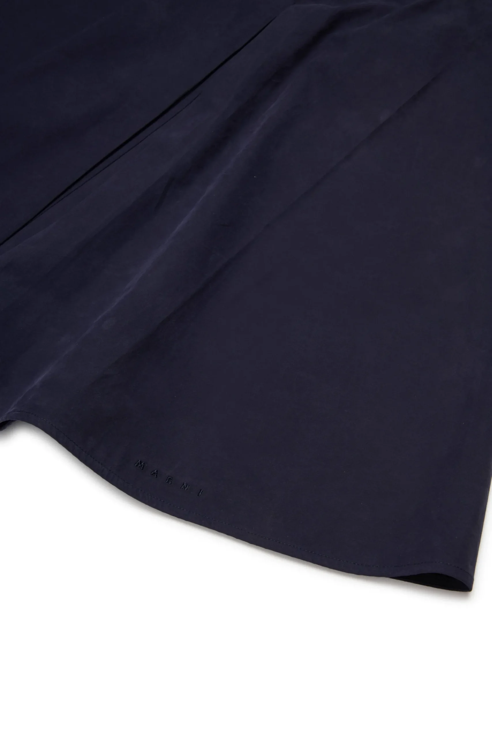 MARNI Minigonna in popeline con logo | Gonne