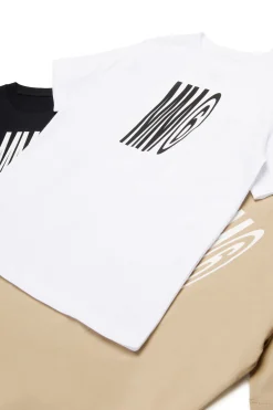 MM6 MAISON MARGIELA 3 Pack T-shirt con logo istituzionale | Bambino T-Shirts | Activewear