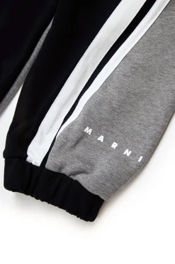 MARNI Pantaloni baggy in felpa colorblock | Bambino Pantaloni | Pantaloni