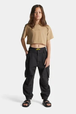 DSQUARED2 Pantaloni cargo in cotone ripstop | Bambino Pantaloni