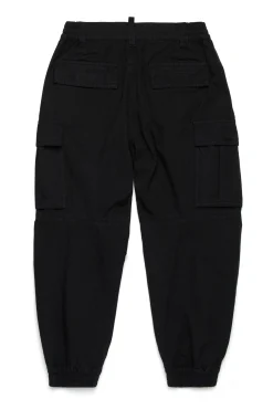 DSQUARED2 Pantaloni cargo in cotone ripstop | Bambino Pantaloni