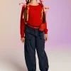 MAX&Co. Pantaloni cargo in drill | Pantaloni