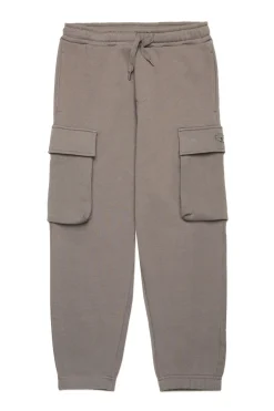 DIESEL Pantaloni cargo in felpa con logo Oval D | Bambino Pantaloni