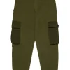 DSQUARED2 Pantaloni cargo in felpa con Maple Leaf | Bambino Pantaloni