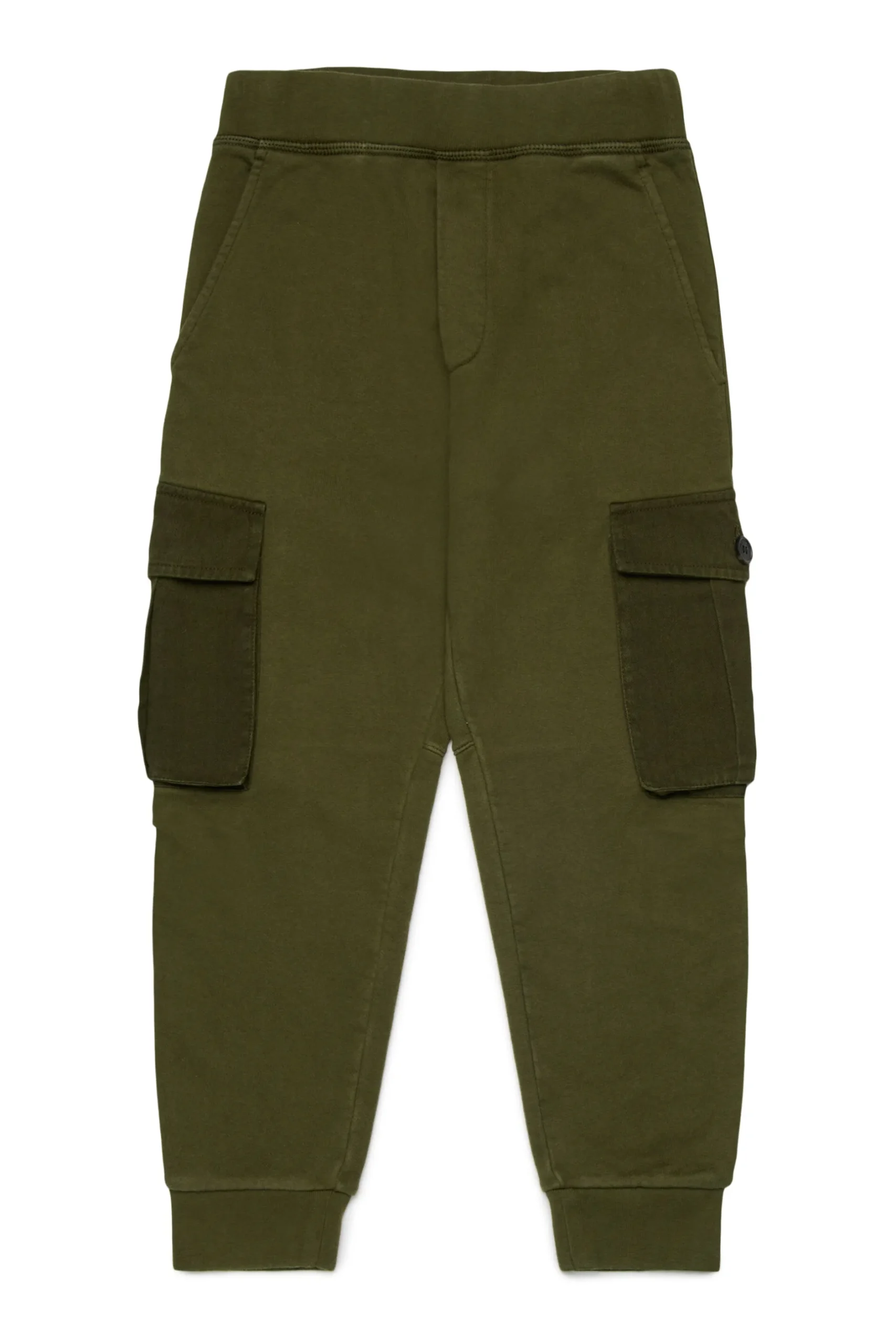DSQUARED2 Pantaloni cargo in felpa con Maple Leaf | Bambino Pantaloni