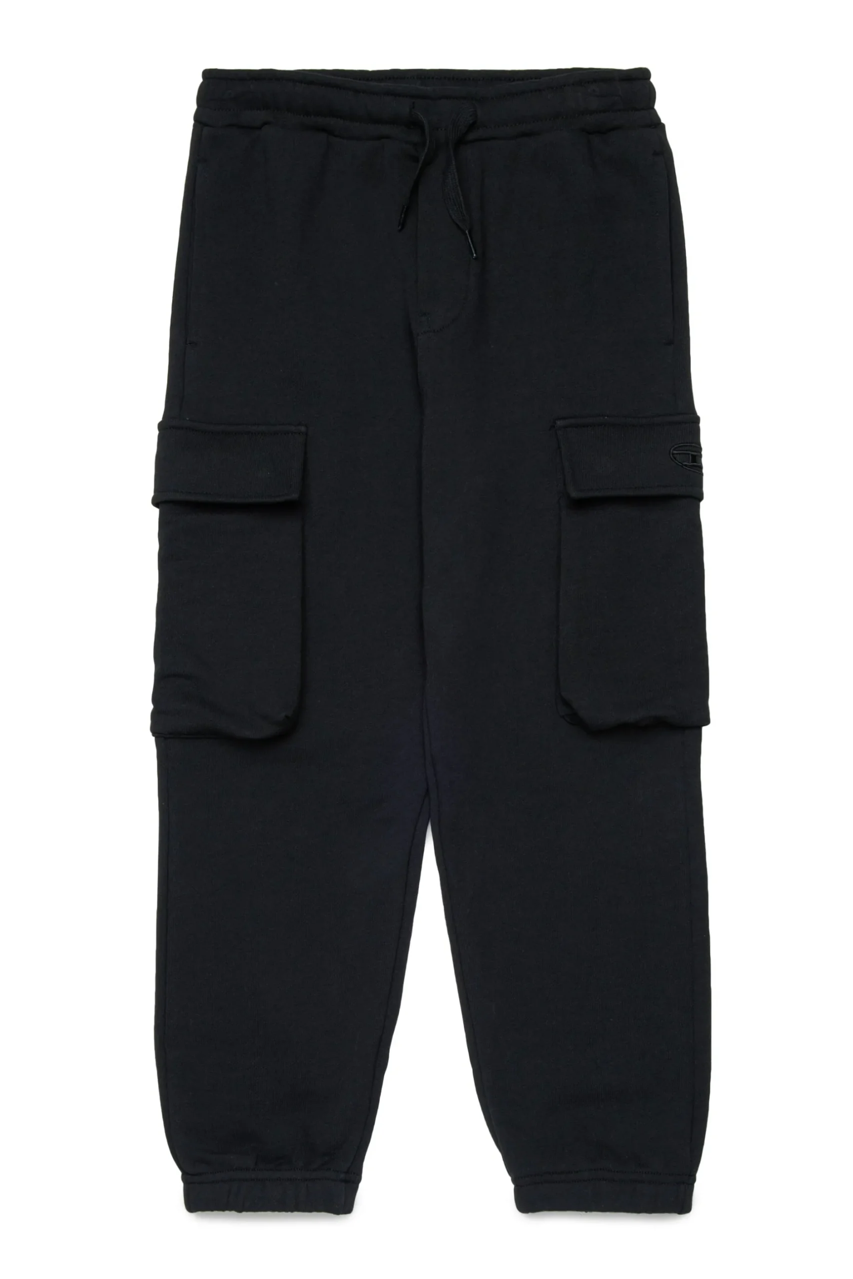 DIESEL Pantaloni cargo in felpa con logo Oval D | Bambino Pantaloni