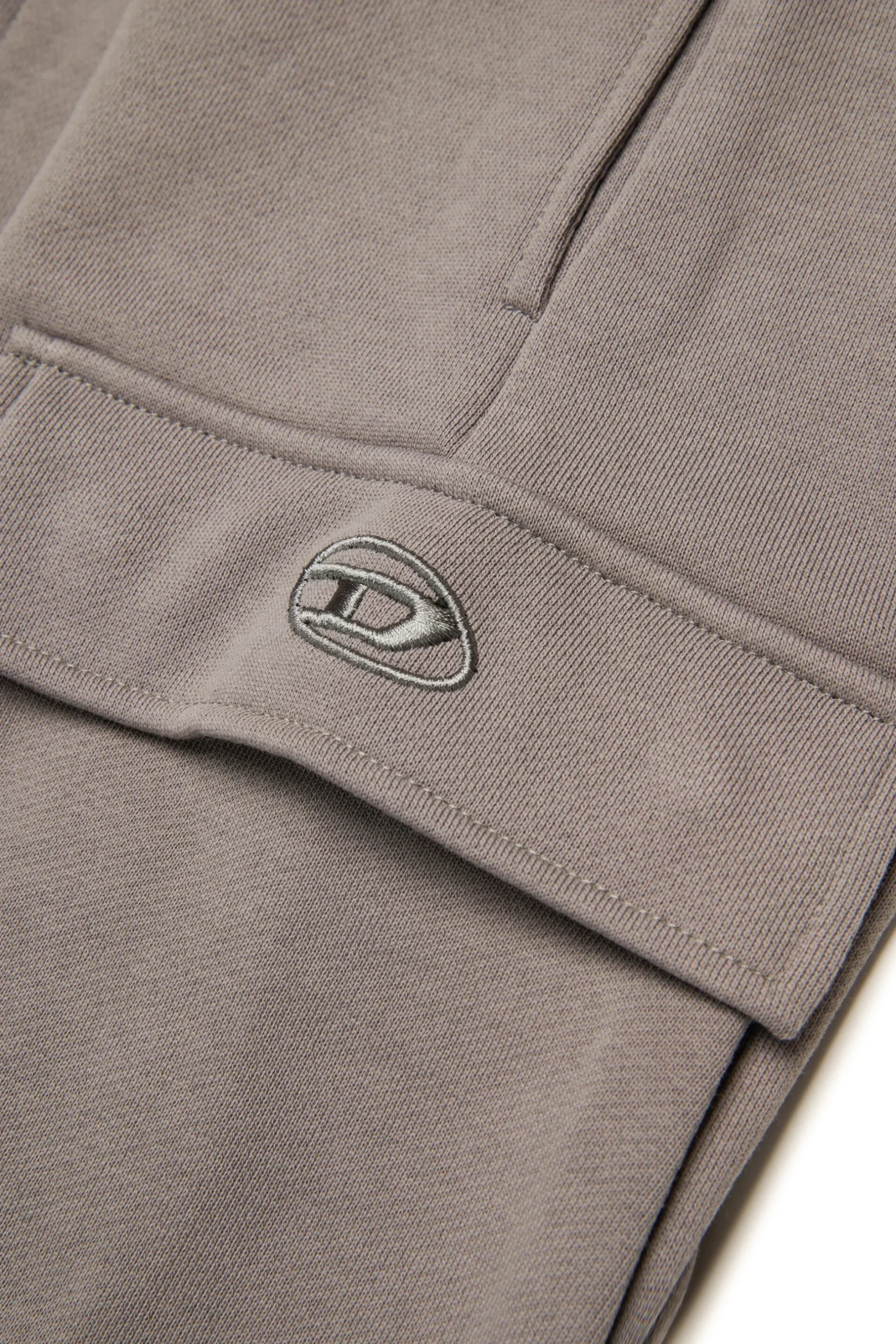 DIESEL Pantaloni cargo in felpa con logo Oval D | Bambino Pantaloni
