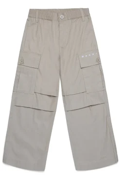 MARNI Pantaloni cargo in gabardina | Bambino Pantaloni | Pantaloni