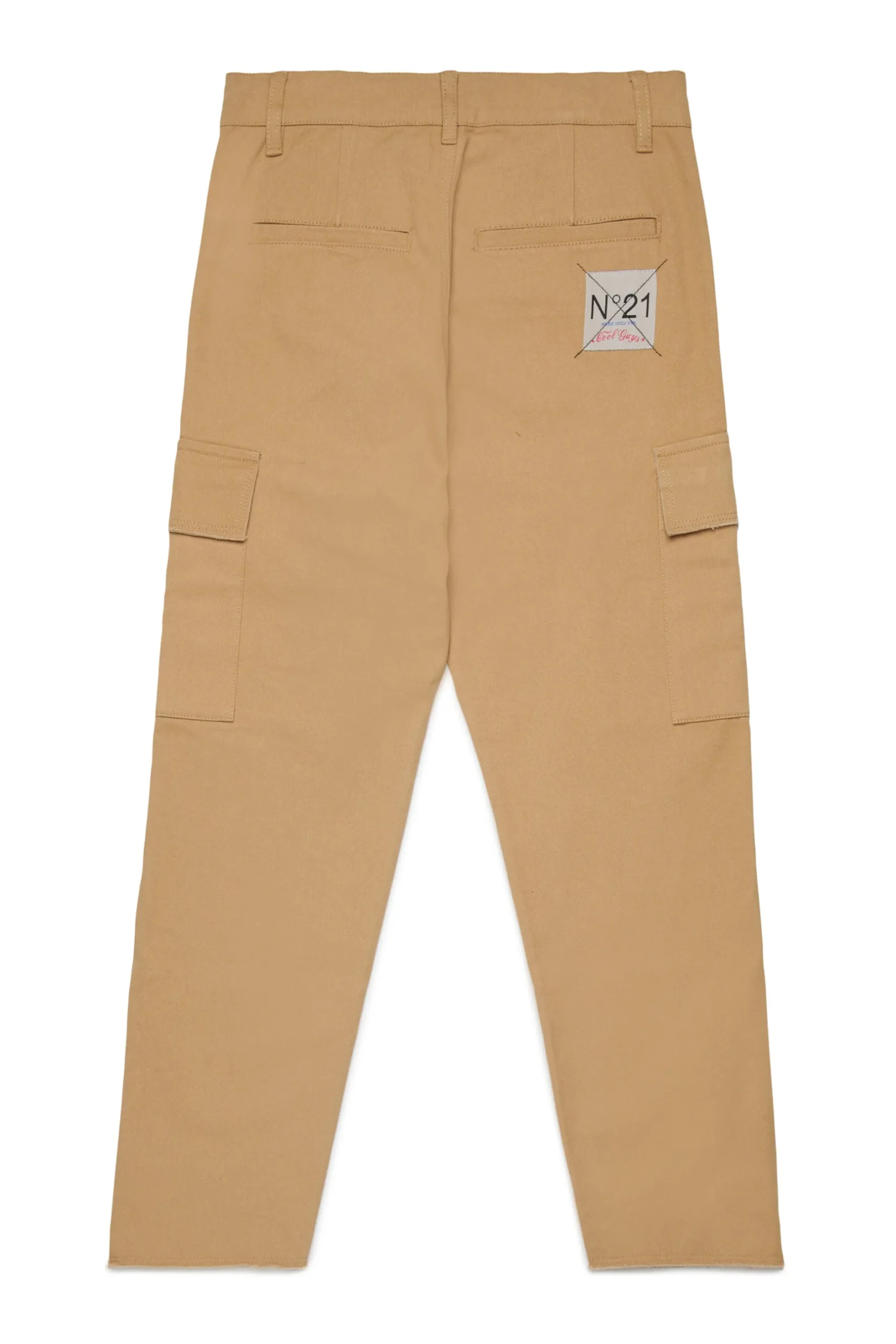 N°21 Pantaloni cargo in gabardina | Bambino Pantaloni