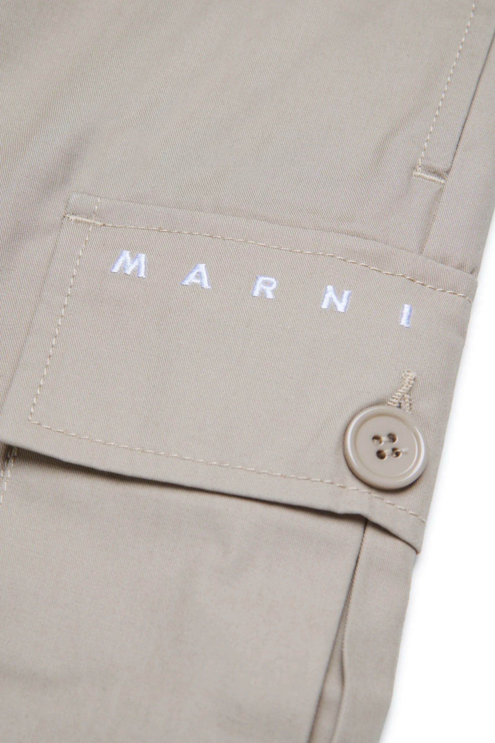 MARNI Pantaloni cargo in gabardina | Bambino Pantaloni | Pantaloni