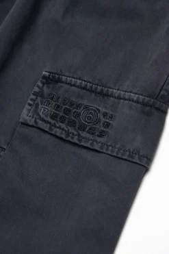 MM6 MAISON MARGIELA Pantaloni cargo in satin | Bambino Pantaloni | Pantaloni