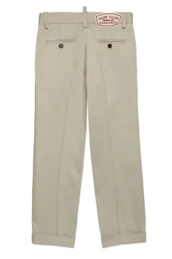 DSQUARED2 Pantaloni chino con Patch Surf Club | Bambino Pantaloni | Party Looks